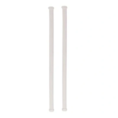 Image de JE CHERCHE UNE IDEE&quot; Tringle Extensible x 2 ,Blanc ,70 à 110 cm