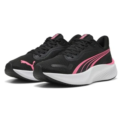 Image de PUMA Mixte Pounce Lite Chaussure de Course sur Route, Black Sun Struck, 37.5 EU