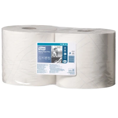 Image de Tork Papier d&#039;Essuyage Wiping paper Quick Dry 2 couches W1/W2 130041
