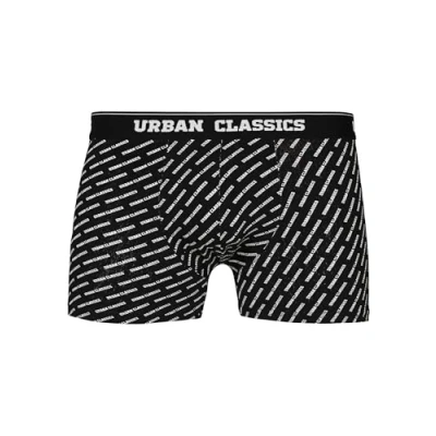 Image de Urban Classics 5 PACK Shorty, Homme, Taille: Small, Brgd/dblu+wht/blk+wht+logo+blk