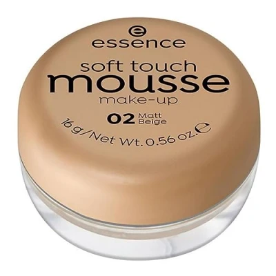 Image de Essence Fond de Teint Mousse Soft Touch Make up 02 Matt Beige