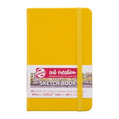Image de Talens Art Creation Skizzenbuch, 80 Blatt, 9 x 14 cm, goldgelb