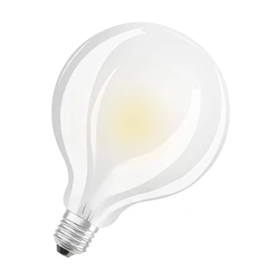 Image de OSRAM LED Star GLOBE95, ampoule à filament mat en forme de globe avec un diamètre 95mm, culot E27, blanc froid (4000K), 1521 lumen, remplace les ampoules conventionnelles 100W, 1 pack