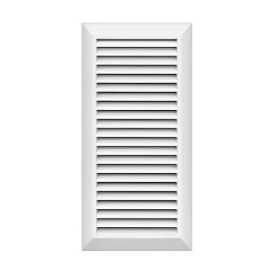 Image de Grille d&#039;aération pour montage mural Mkk X Matériau de Construction Blanc