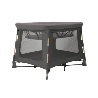 Image de Maxi Cosi Swift 3 en 1 Lit Parapluie Bebe, 0 Ans et Demi, jusqu&#039;à 15 kg, de Voyage léger, Matelas 2 1, Ultra Pliage Seconde, Sac Voyage, Eco Care, Beyond Graphite