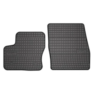 Image de FROGUM D0315 Ensemble de tapis sol Caoutchouc avant 2 noir Sur mesure FORD: Transit Connect V408 Van, Mk2 Break