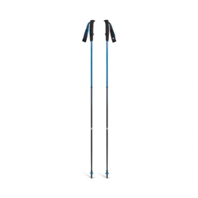 Image de Bâtons de randonnée Black Diamond Distance Carbon 100 cm Noir/Bleu, légers et résistants