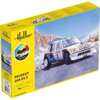 Image de Heller Maquette, 56716, peugeot 205 ev2,1/24