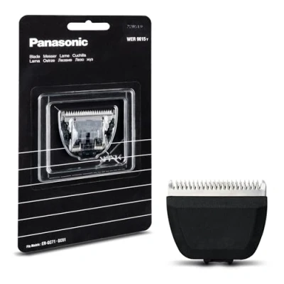 Image de Panasonic WER9615Y1361 Lame de Rechange pour Tondeuse à Barbe, Cheveux et Corps ER GC71 GC51, Acier Inoxydable Japonais, Tondeuses