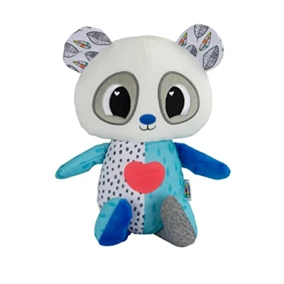 Image de Lamaze Mon Panda Douce Nuit, Peluche Apaisante Pour L&#039;Heure Du Coucher, Doudou Bébé, Avec Bruit Blancs, Bébé Veilleuse, Garçons Et Filles A Partir De 9 Mois