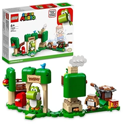 Image de LEGO 71406 Super Mario Ensemble d’Extension La Maison Cadeau de Yoshi: Jouet à Construire avec Figurine Yoshi, Compatible Pack Démarrage Mario, Luigi ou Peach, Enfants Dès 6 Ans