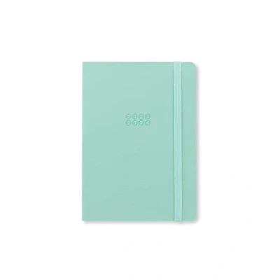 Image de Letts Edge Agenda semainier 18 mois avec notes 2023/2024 Bleu canard Format A6