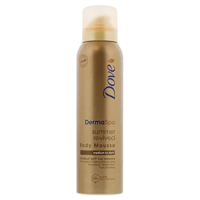 Image de Dove Derma Spa Summer Revived Gradual Self Tan Body Mousse medium to dark 150 ml