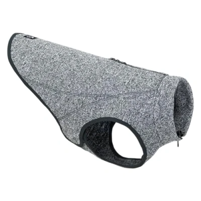 Image de Kurgo Pullover pour Chien Core Sweater, Compatible avec Harnais Chien, Polaire légère, Fermeture éclair à Double Sens, Taille M, Noir