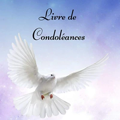 Image de Livre de condoléances: Carnet condoléances deuil à remplir et perte d&#039;un être cher funeraire ... Journal d&#039;or Funérailles