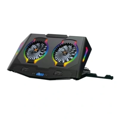 Image de Conceptronic THYIA02B Ergo Support de Refroidissement pour Ordinateur Portable Gaming avec 2 Ventilateurs