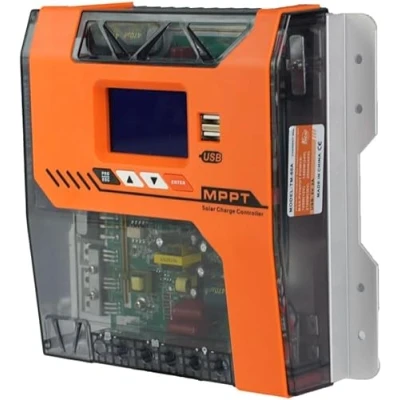 Image de Y&amp;H MPPT Contrôleur de chargeur solaire 20 A 12 V 24 36 48 Panneau Régulateur d&#039;entrée PV Max 150 VDC Fonctionne avec AGM, gel, Flooded et Lithium
