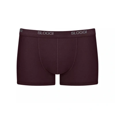 Image de Sloggi Basic Short Boxer Uni Lot de 2 Homme Noir FR : X Large (Taille fabricant 38)