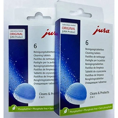 Image de Jura Lot de 12 tablettes nettoyage pour toutes les machines à expresso et centres café automatiques Capresso