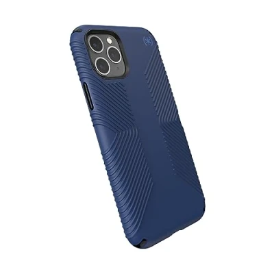 Image de Speck Products Presidio2 Grip Coque Compatible avec iPhone 11 Pro Bleu côtier Noir/Bleu tempête