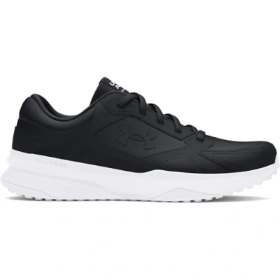 Image de Under Armour Homme UA Edge LTHR Chaussures de Training, Black/Black/White, 40 EU
