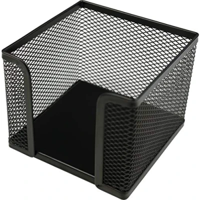 Image de helit h2518495 Bloc notes Mesh, 10 x 8 cm, noir