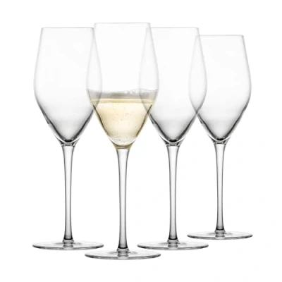 Image de Schott Zwiesel Bar Special Lot de 4 flûtes à Champagne élégantes avec Point mouture, Verres en Cristal Tritan lavables au Lave Vaisselle, fabriqués Allemagne (n d&#039;article 123622)