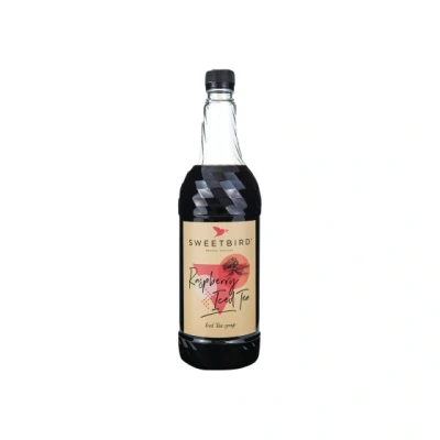 Image de Sirop de thé glacé Sweetbird Raspberry Iced Tea, 1 l