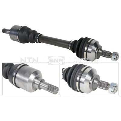 Image de SNR DK66.042 Arbre de transmission Essieu avant gauche 625 CITROËN: Berlingo / First I, C3 II, C4 I 3/5 portes, PEUGEOT: 307 portes