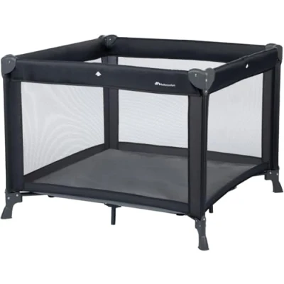 Image de Bebeconfort Circus, Solution 2 en 1 Parc bébé et Lit parapluie, De voyage compact, la naissance à 3 ans, jusqu&#039;à 15 kg, Mineral Graphite