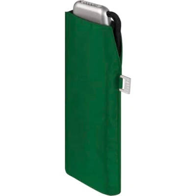 Image de Doppler Parapluie de poche en acier carbone slim uni Format pratique Léger 22 cm, Vert Ivy, 90 cm