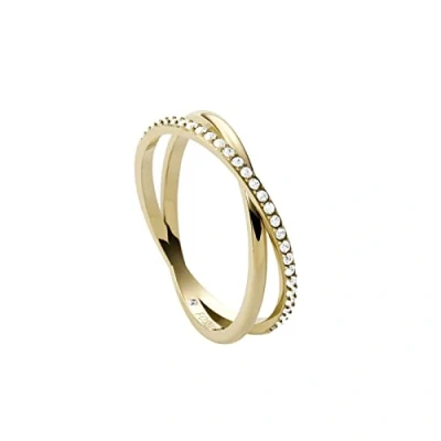 Image de Fossil Bague goldcoloured, Femme, Taille: 60, Gold coloured