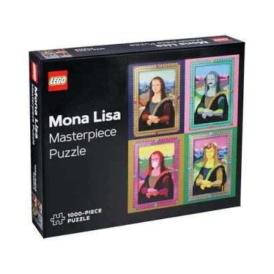 Image de Lego Masterpiece Puzzle: Mona Lisa 1000 Piece Puzzle
