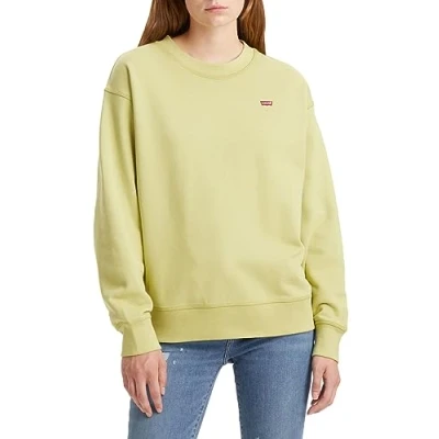 Image de Levi&#039;s Standard Crewneck Sweatshirt, Femme, Taille: XS, Weeping willow green