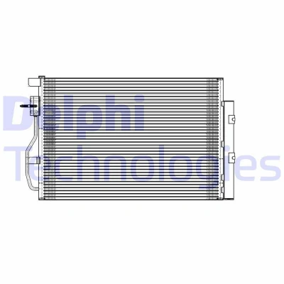 Image de DELPHI CF20266 Condenseur De Clim avec déshydrateur 567 OPEL: Mokka / X, CHEVROLET: Trax I