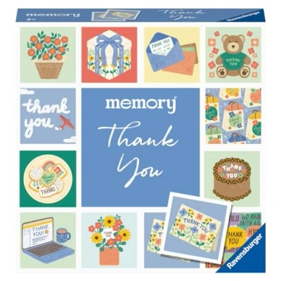 Image de Ravensburger jeu en famille mini memory Merci Le parfait pour offrir mêlant observation, association et mémorisation À partir de 3 ans 22400