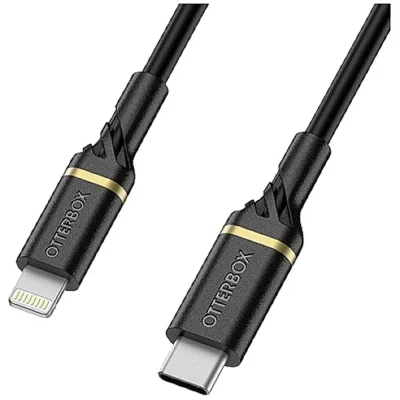 Image de OtterBox Cable USB C Lightning 1M PD, noir Neuf