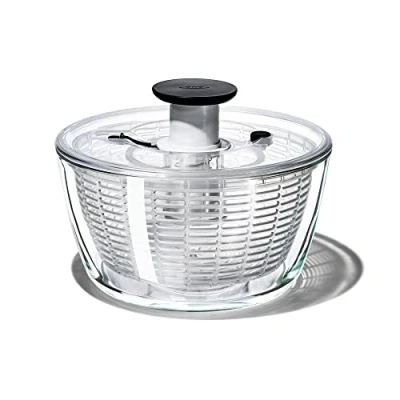 Image de OXO Good Grips Essoreuse à salade en verre Transparente 6 L