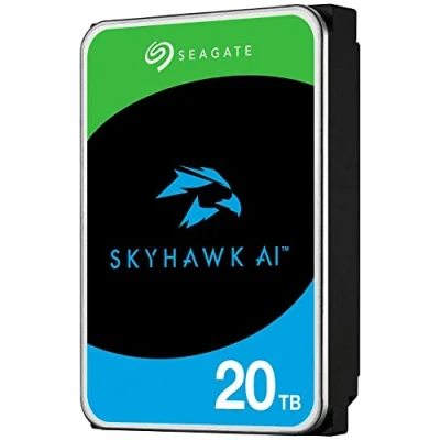 Image de Seagate SkyHawk AI 20 TB disque dur To 7200 tr/min 256 Mo 3.5 Série ATA III Neuf