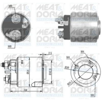 Image de Embrayage à roue libre, démarreur MEAT &amp; DORIA 46160