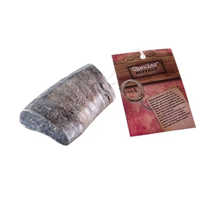 Image de Chewies Corne de Buffle pour Chien à mâcher remplie d&#039;eau Jouet Naturel Soin Dentaire et Plaisir Jeu en 1 Taille L : Chiens jusqu&#039;à 25 kg Poids corporel