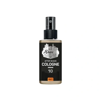 Image de The Shave Factory Eau de Cologne après rasage (10 indiens, 50 ml)