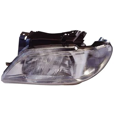 Image de ABAKUS 552 1107L LD EM Phares gauche H4, W5W, PY21W limpide pour circulation à droite sans porte lampe, ampoule P43t, BAU15s