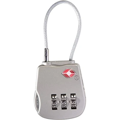 Image de Peli 1506 Cadenas TSA, Accessoire de la Valise Protector Originale, Compatible Avec Toutes les Valises Peli, Couleur : Gris