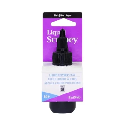 Image de Sculpey liquide, noir, 29 ml, Argile, Taille unique