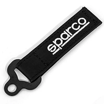 Image de Sparco S099070NR Set 1 porte clés, cuir, noir