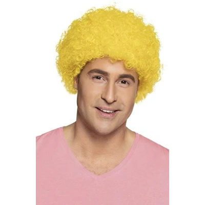 Image de Boland 85844 Perruque Pop Jaune Taille unique