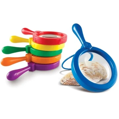 Image de Learning Resources Loupes géantes (jeu de 6), 17,3 x 15,5 17,1