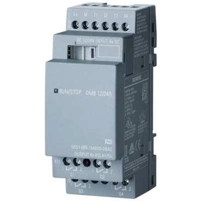 Image de API Module dextension Siemens LOGO! DM8 12/24R 0BA2 24 V/DC