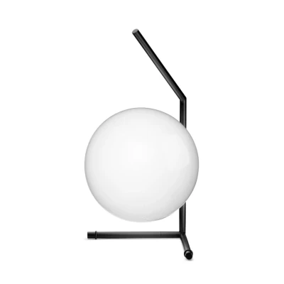 Image de Flos IC T1 Low Lampe de Table Noir Mat